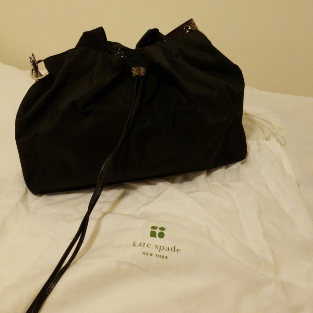 Kate Spade drawstring bucket bag